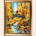 Набор для вышивания бисером BUTTERFLY "Осенний мостик" 